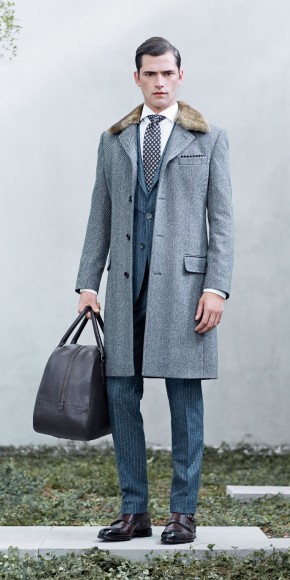 Sean O'Pry + Mathias Bergh Model Business Fashions for Hugo Boss Fall ...