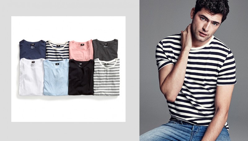 Sean O'Pry Models H&M's Summer Essentials – The Fashionisto