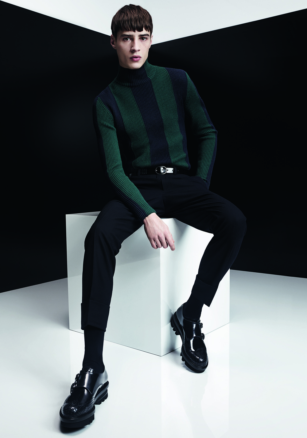 Adrien Sahores Models Strong Suiting & Outerwear for Z Zegna Fall ...