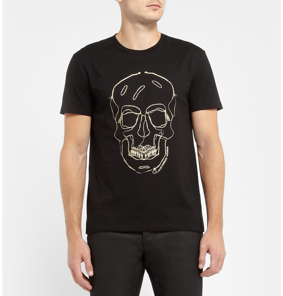 Alexander McQueen Men's Artist Skeletons T-Shirt