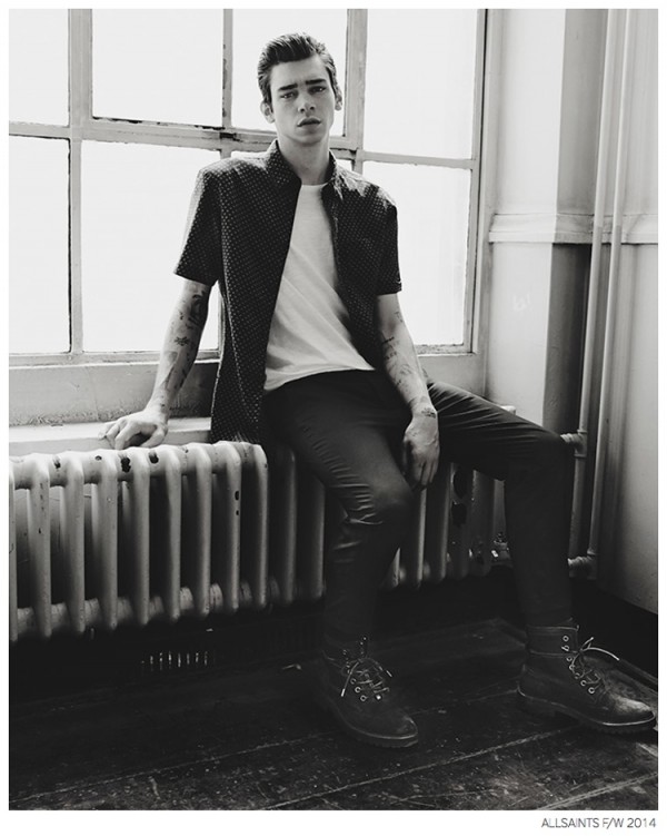 Cole Mohr Reunites with AllSaints for Fall 2014 Ad Campaign – The ...