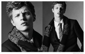 Tim Schuhmacher + Matthew Bell Star in Burberry Black Label Fall/Winter ...