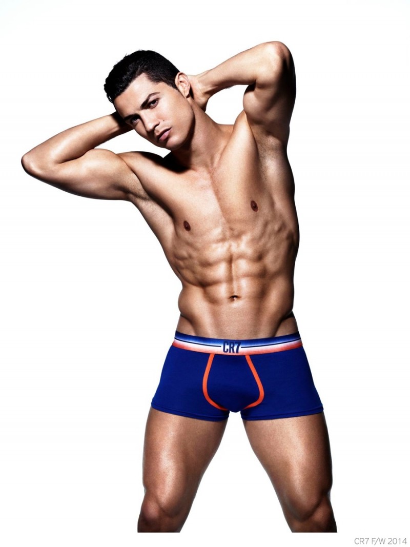 Cristiano Ronaldo Strips Down to Underwear for CR7 Fall/Winter 2014 Ad  Campaign – The Fashionisto