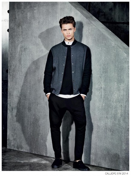 Harvey Haydon Dons Sleek Styles for Calliope Fall/Winter 2014 Campaign ...