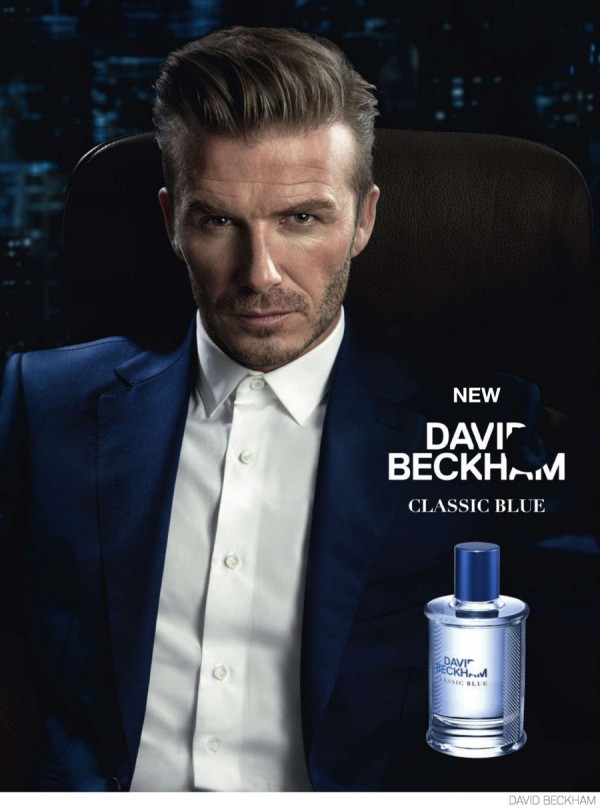 David Beckham Classic Blue Fragrance Campaign – The Fashionisto