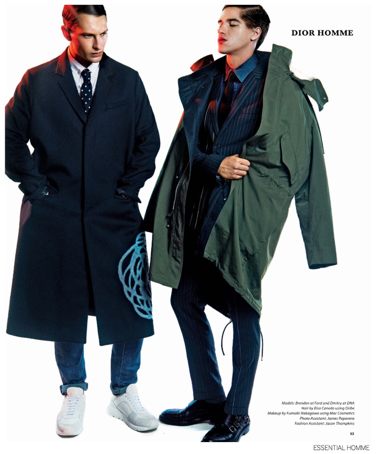 Dmitry Brylev + Branden Kennedy Rock the Fall Collections for Essential ...