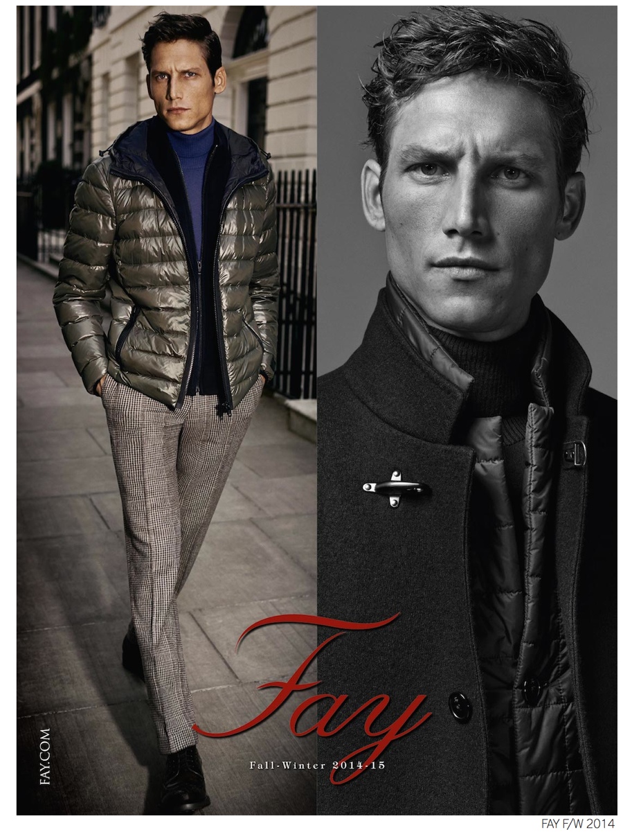 Fay Fall Winter 2014 Ad Campaign Roch Barbot 004