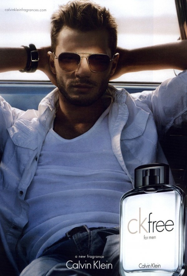 Jamie Dornan by Fabien Baron for ck Free Fragrance Ad Campaign – The ...