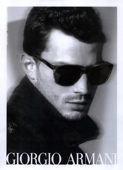 Jamie Dornan for Giorgio Armani Spring/Summer 2009 Ad Campaign – The ...