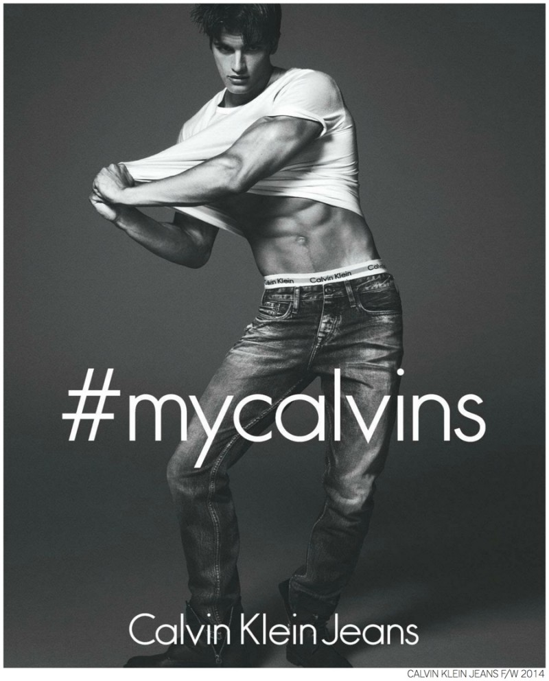 Matthew Terry Models Denim For New Calvin Klein Jeans Ad Photos The
