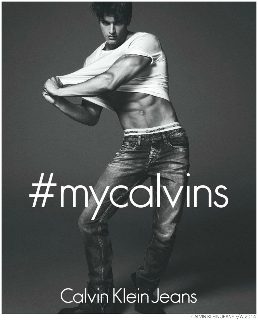Matthew Terry Calvin Klein Jeans Fall 2014 Campaign Photo 001