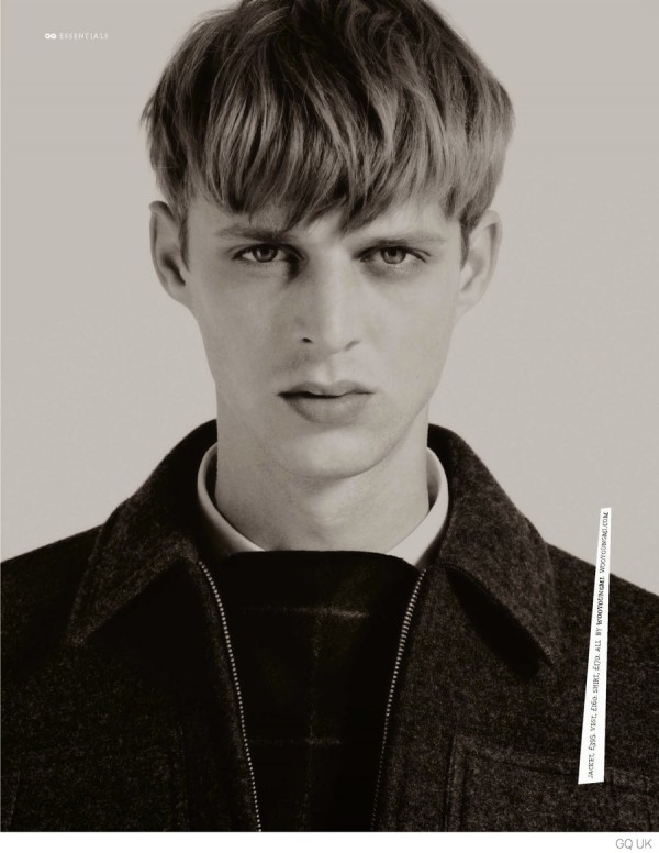 Benoni Loos Sports Minimal Fall Fashions for GQ UK – The Fashionisto