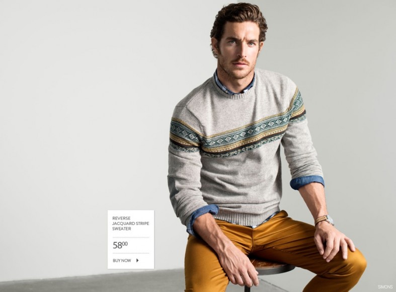 Justice Joslin Models Contemporary Fall 2014 Styles for Simons – The ...