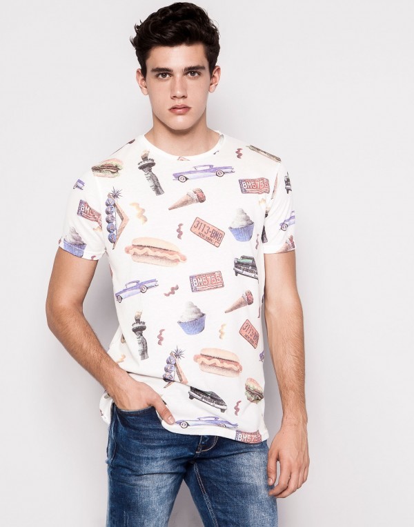 Xavier Serrano Models Trendy Young Clothes for Pull & Bear August 2014 ...