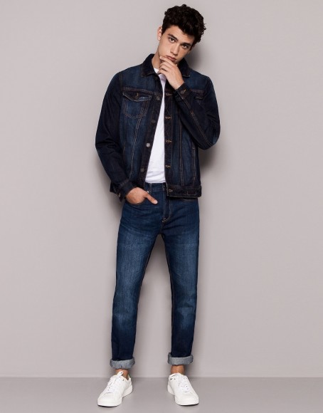 Xavier Serrano Models Trendy Young Clothes for Pull & Bear August 2014 ...