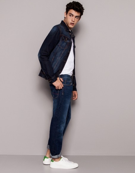 Xavier Serrano Models Trendy Young Clothes for Pull & Bear August 2014 ...