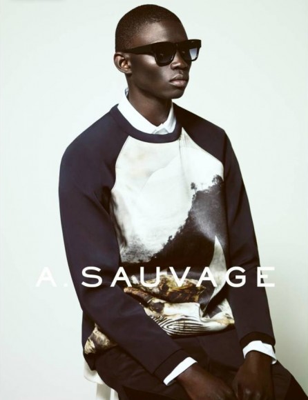 Fernando Cabral Fronts A.Sauvage 2014 Eyewear Campaign – The Fashionisto