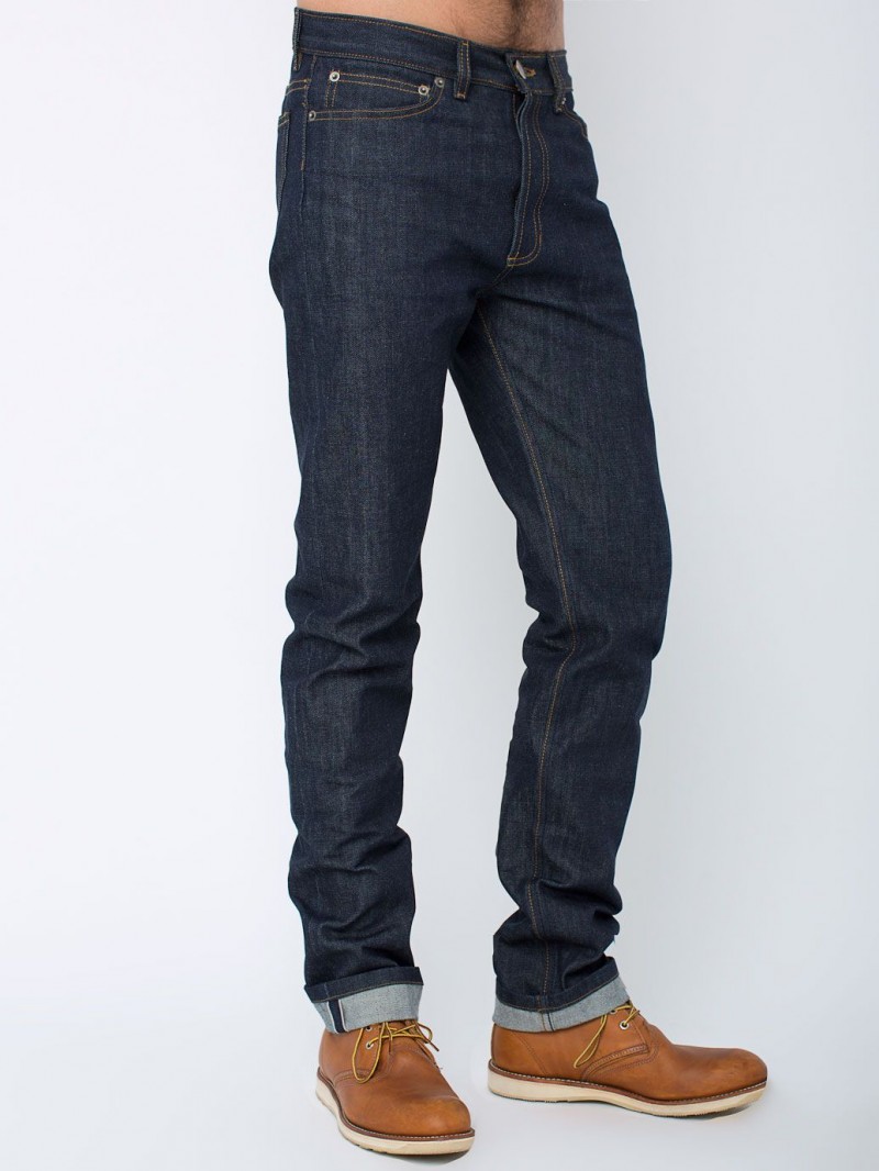 American Apparel Introduces Men's Raw Denim: Selvedge Denim Jeans – The  Fashionisto
