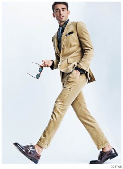 Arthur Kulkov Leaps Into Action for American GQ Style Fashion Editorial ...