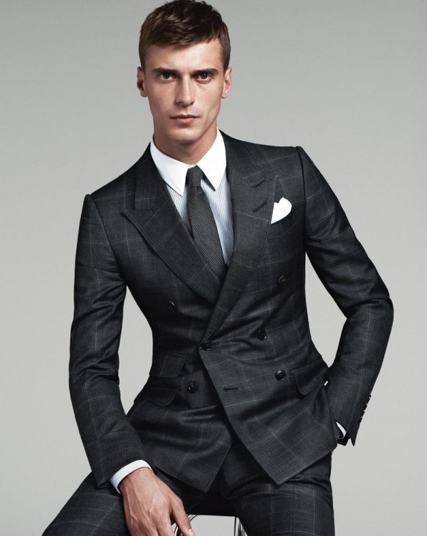 Clément Chabernaud Models Suits for Gucci Fall 2014 Tailoring – The ...