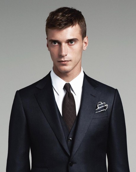 Clément Chabernaud Models Suits for Gucci Fall 2014 Tailoring – The ...