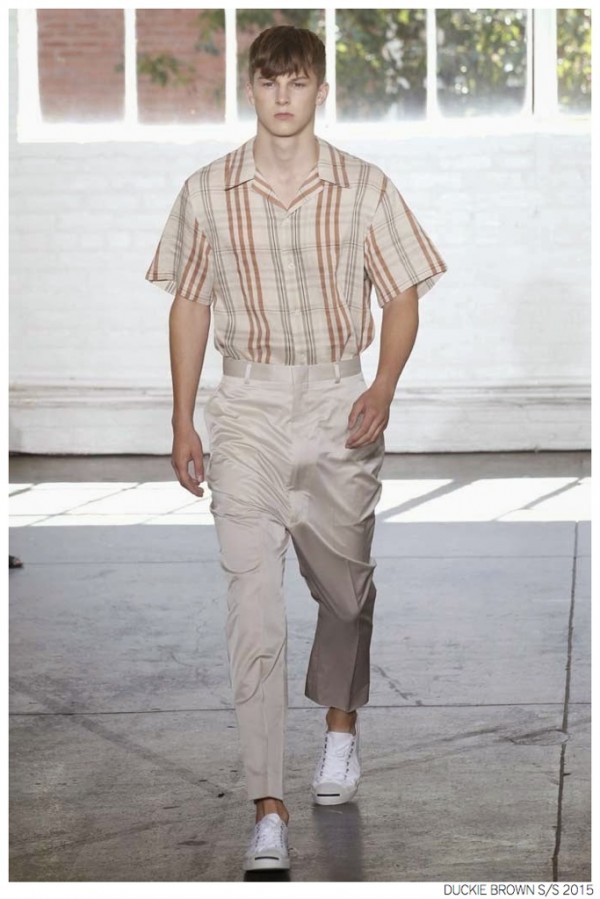 Duckie Brown is Mad About Plaid for Spring/Summer 2015 – The Fashionisto