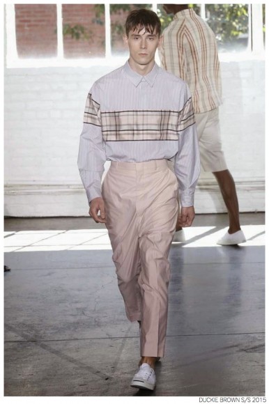 Duckie Brown is Mad About Plaid for Spring/Summer 2015 – The Fashionisto