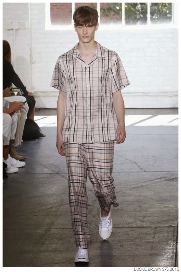 Duckie Brown is Mad About Plaid for Spring/Summer 2015 – The Fashionisto