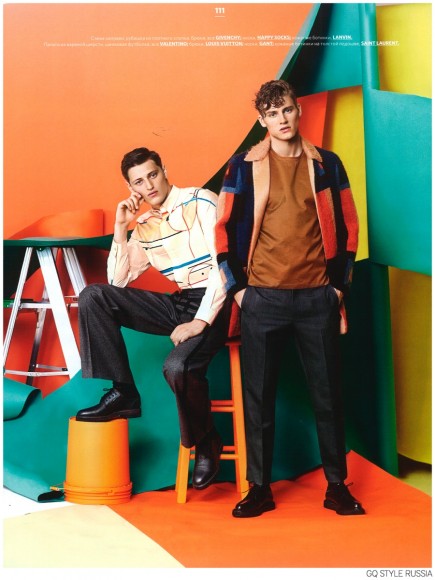 Demy Matzen + Mikkel Jensen Sport Fall Prints for GQ Style Russia – The ...