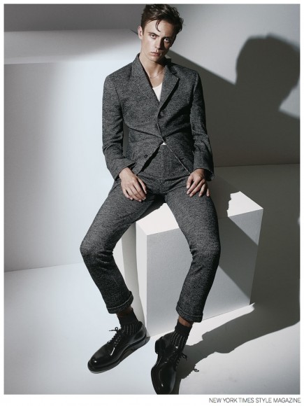 Gustaaf Wassink Gives the Three-Button Mod Suit a Try for New York ...