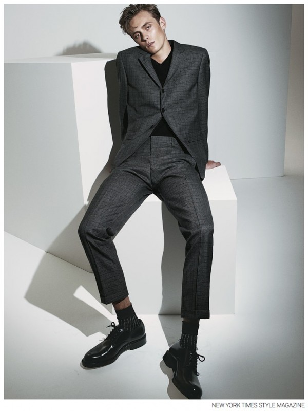 Gustaaf Wassink Gives the Three-Button Mod Suit a Try for New York ...