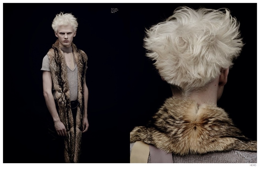 Karlis Adlers Hero Fashion Editorial Bleached Blond 011