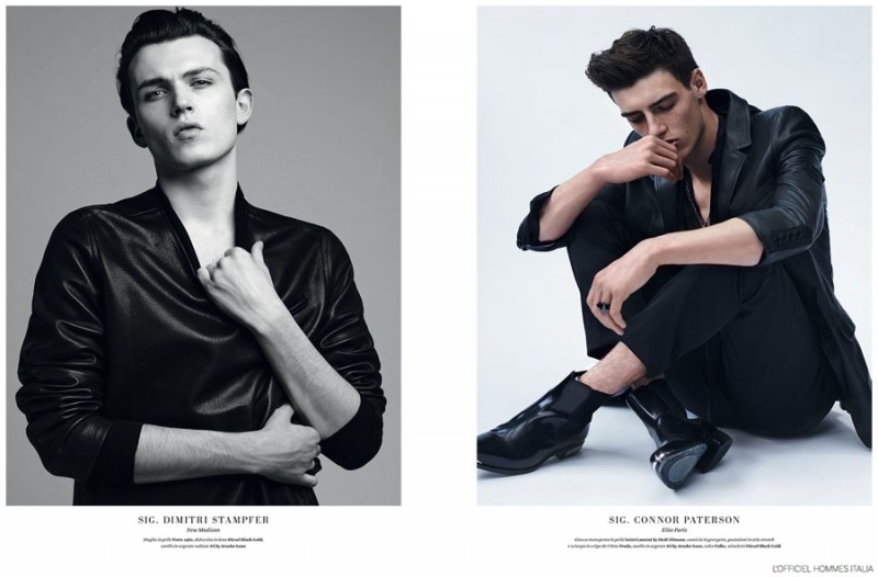 Jester White, Alexander Beck + More Model Fall Leathers for L'Officiel ...