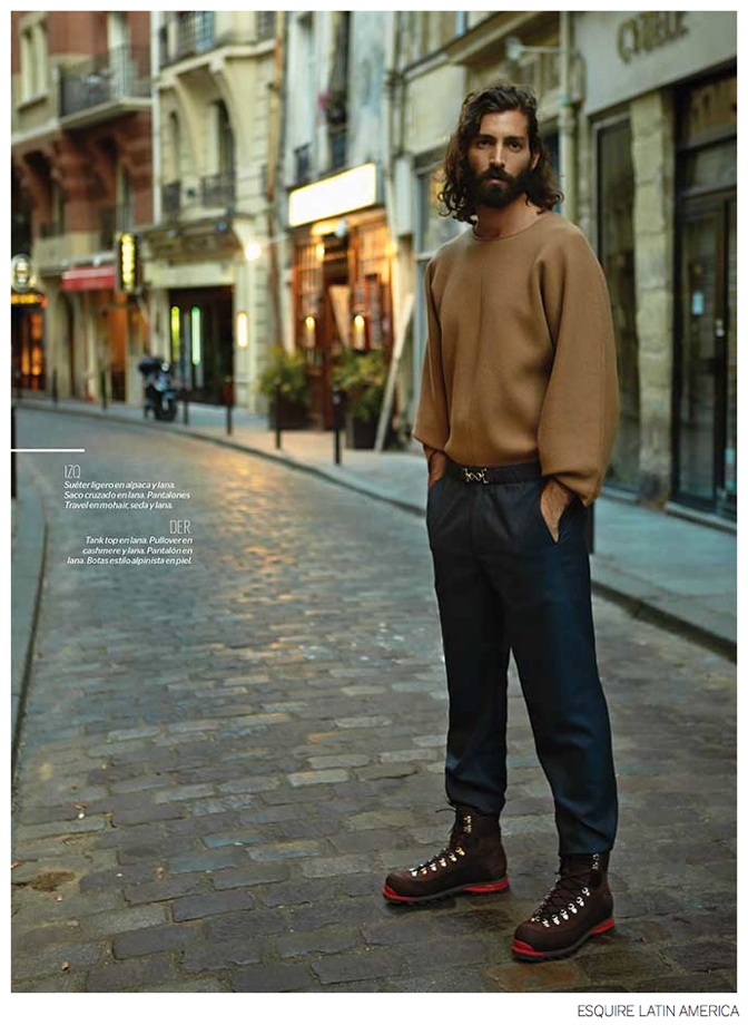 Maximiliano Patane Visits Paris for Esquire Latin America in Louis Vuitton  Fashion Feature – The Fashionisto