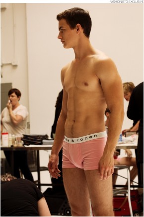 Parke and Ronen Backstage Spring Summer 2015 Brent Chua 043