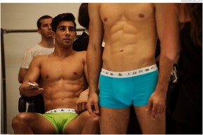 Parke and Ronen Backstage Spring Summer 2015 Brent Chua 069