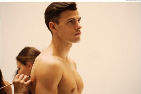 Parke and Ronen Backstage Spring Summer 2015 Brent Chua 074