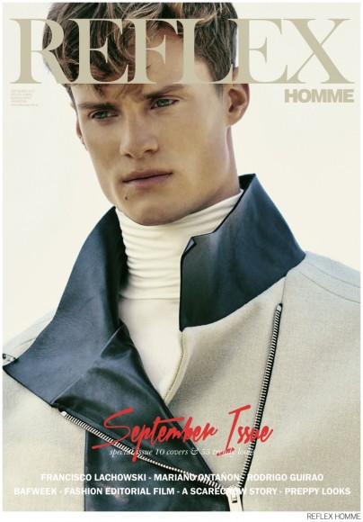 Francisco Lachowski, Mariano Ontañon + More Cover Reflex Homme ...