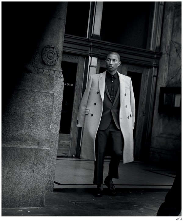 Pharrell Wears Dior Homme for WSJ September 2014 Cover – The Fashionisto