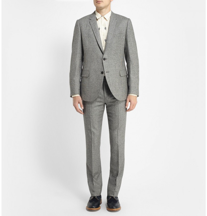 best color shoes for grey suit
