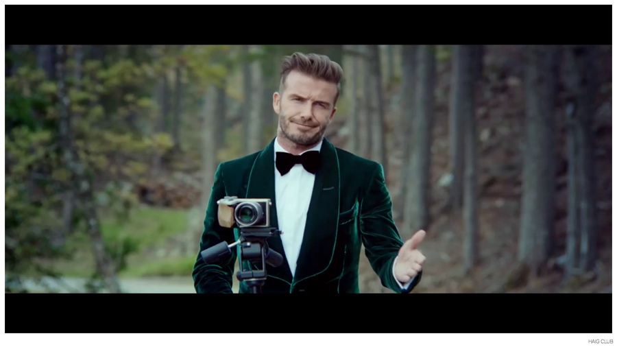 David Beckham Style: Haig Club Launch 2014 - Iconic Alternatives