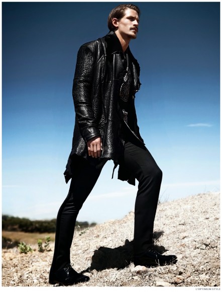 Jarrod Scott Covers L'Optimum Style in Fall Furs – The Fashionisto