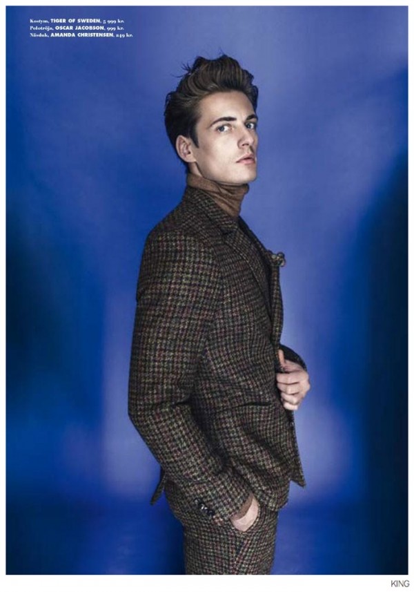 Leo Eller Exudes Dandy Attitude in Fall Suits for King Magazine – The ...