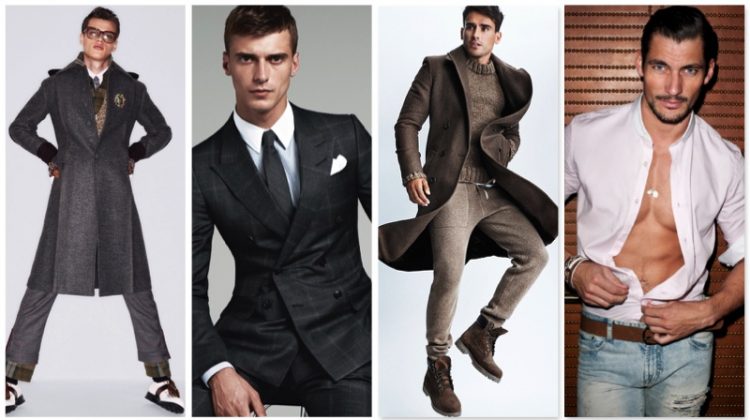 Filip Hrivnak, Clément Chabernaud, Arthur Kulkov, and David Gandy provide amazing inspiration for male model poses.