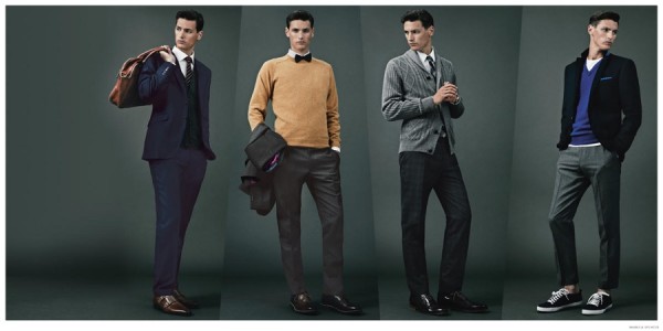 Mathias Bergh Dons Fine Autumn Suits for Marks & Spencer – The Fashionisto
