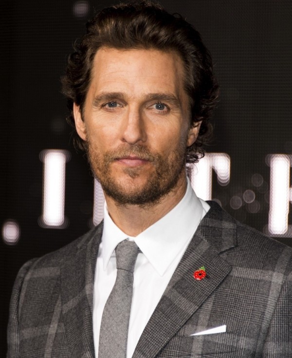 Matthew McConaughey Wears Kent & Curwen Prince of Wales Suit to