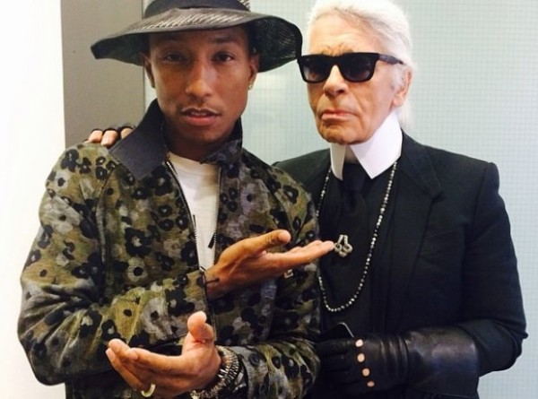 Pharrell is Karl Lagerfeld's Latest Muse – The Fashionisto