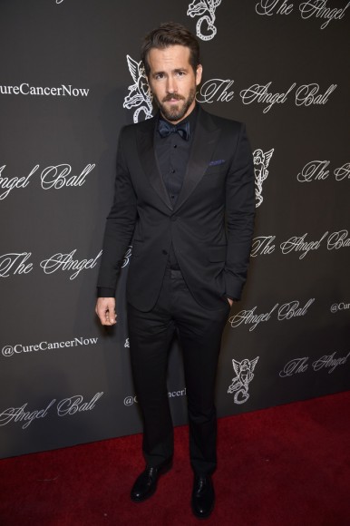 Ryan Reynolds is Dapper in Gucci for Angel Ball 2014 – The Fashionisto