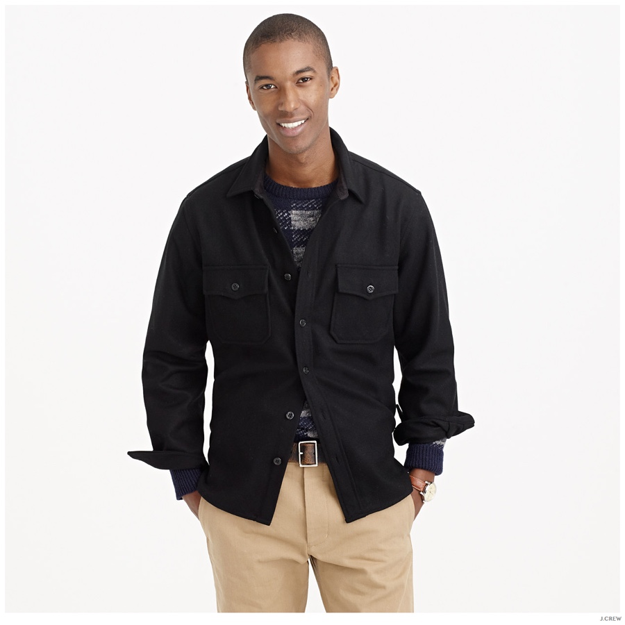 New Arrivals: J.Crew Wallace & Barnes CPO Shirt Jacket – The Fashionisto