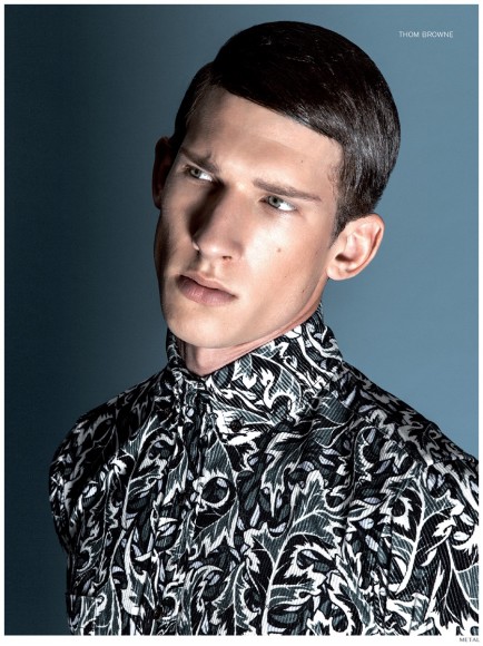 Botond Cseke is Under Surveillance for Metal Magazine – The Fashionisto